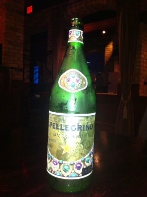 Co-branded Sparkling Mineral Water - Bvlgari and Pellegrino