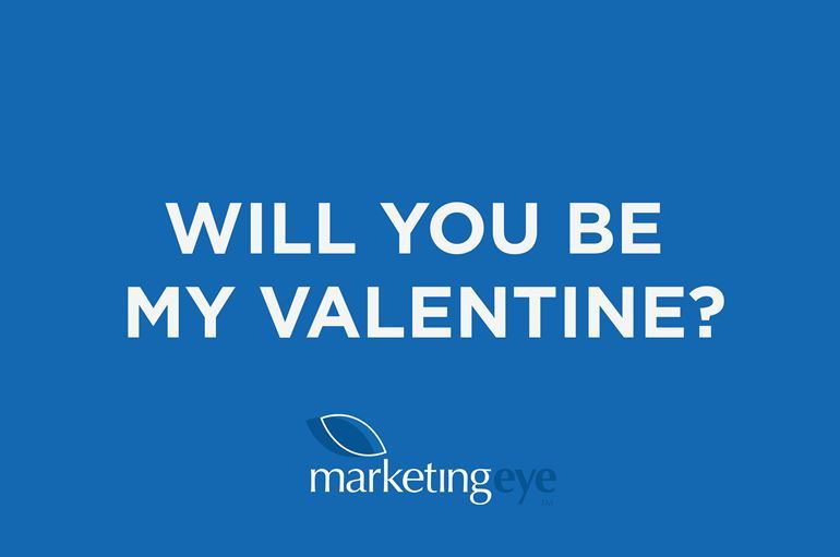 Will you be my valentine? Blog