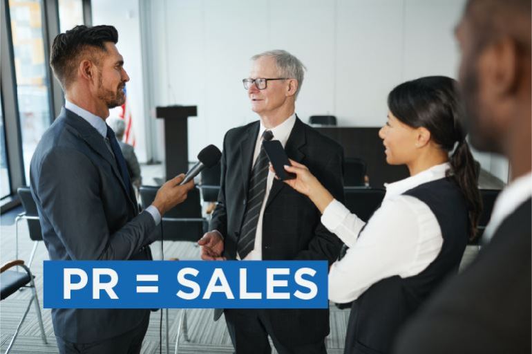PR = Sales Blog