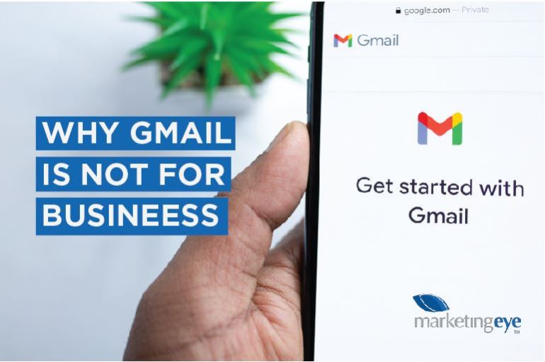 Why GMAIL is not for business Blog