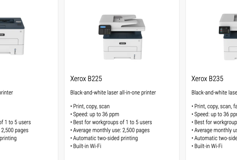 Xerox Printers Kamala Harris